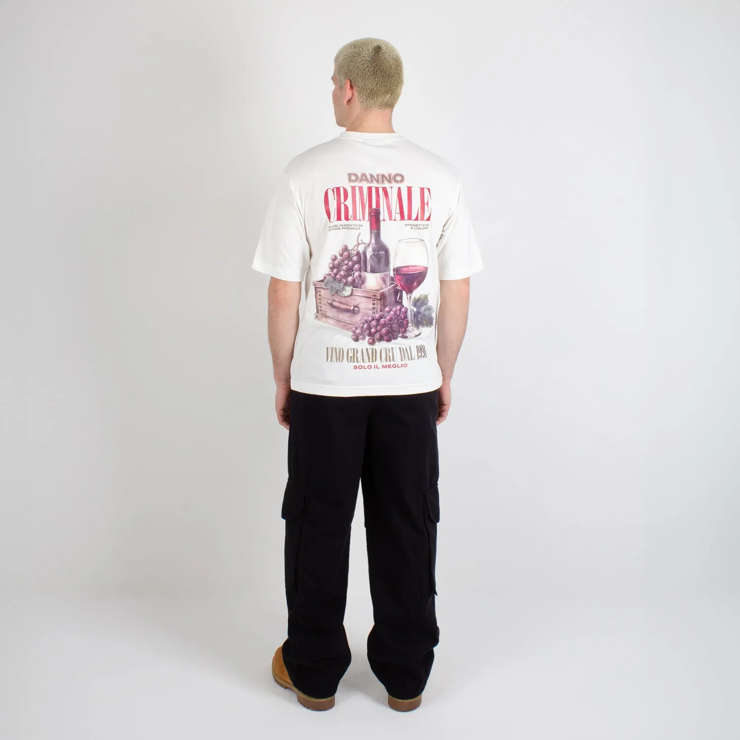 VINO T-SHIRT sold by Criminal Damage product image thumbnail 2