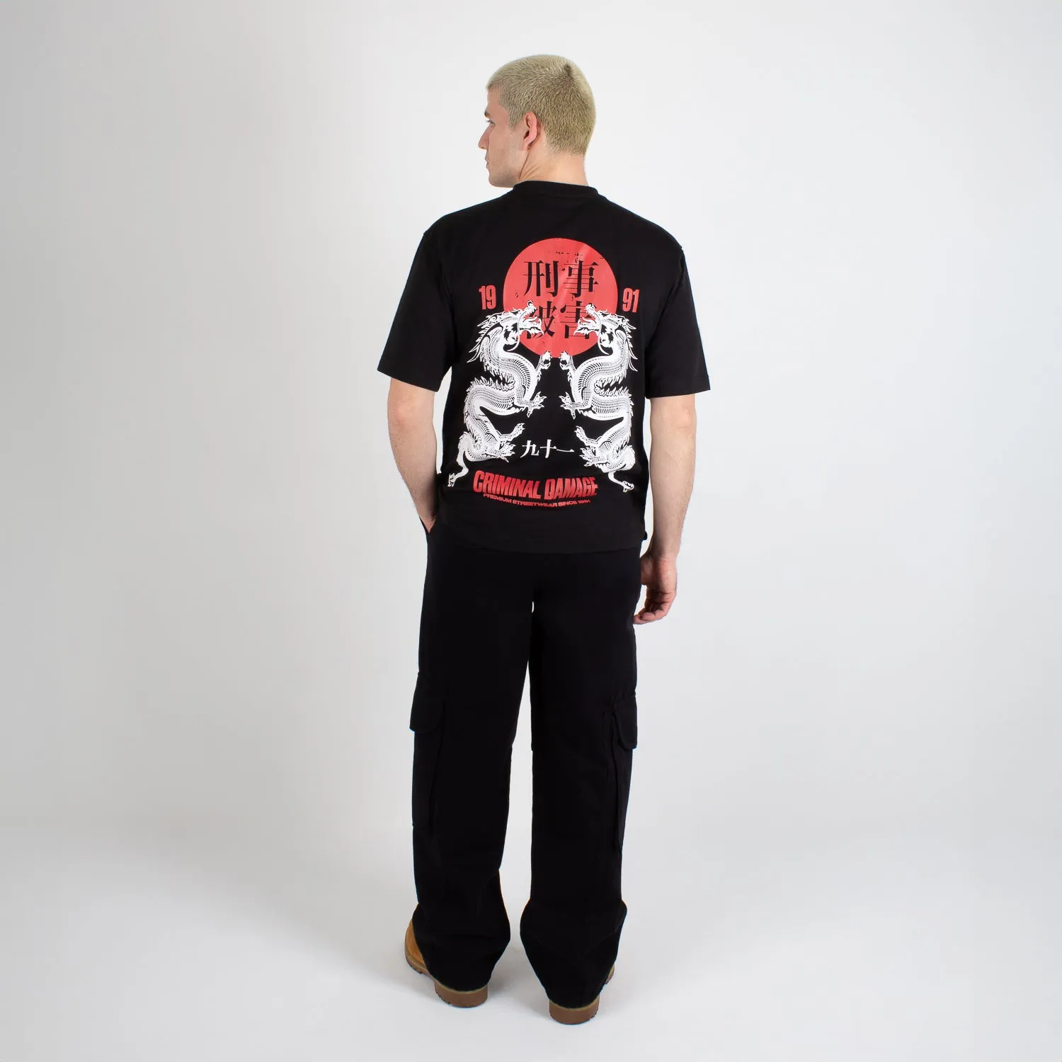 DOUBLE DRAGON T-SHIRT sold by Criminal Damage product image thumbnail 2