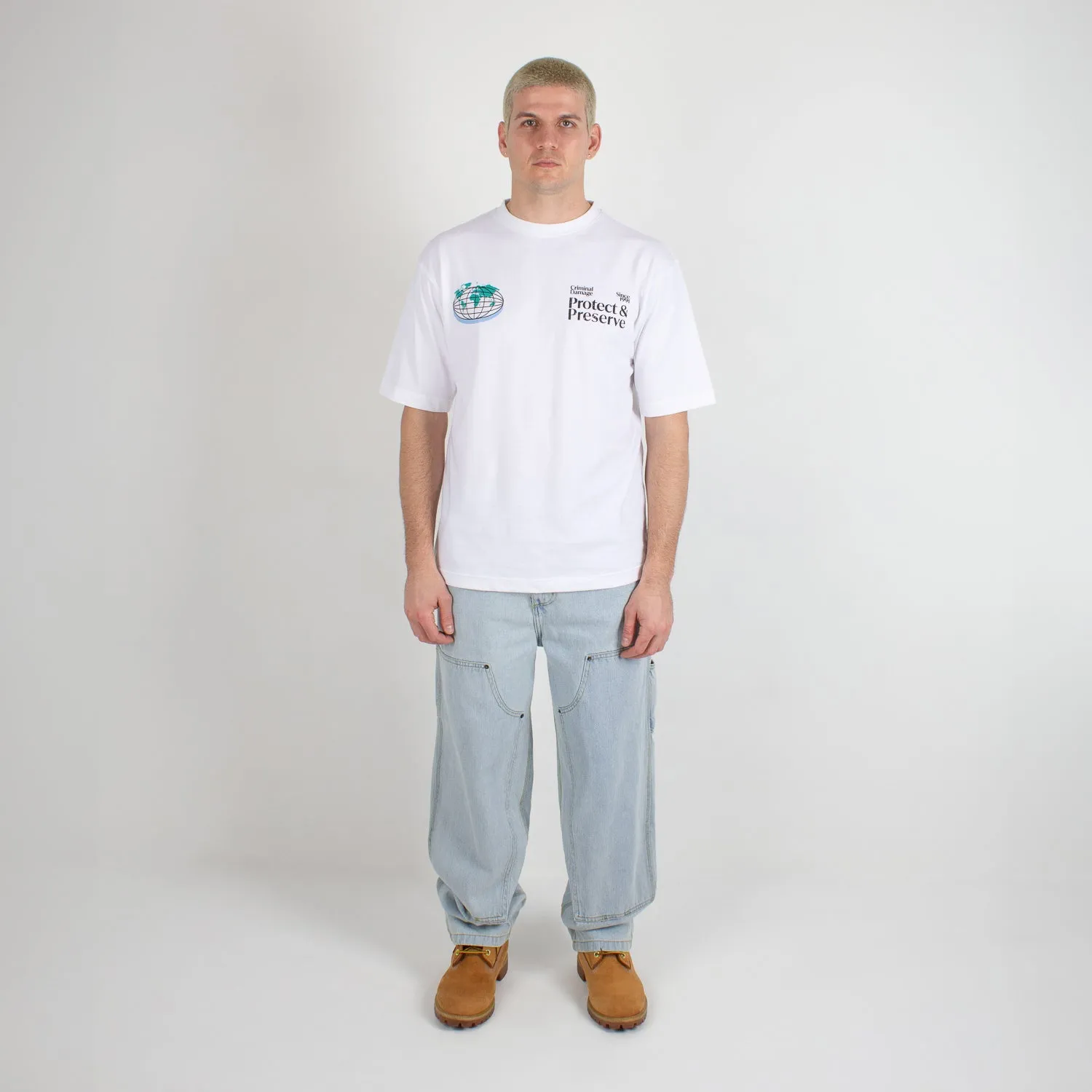 PROTECT T-SHIRT sold by Criminal Damage product image thumbnail 5