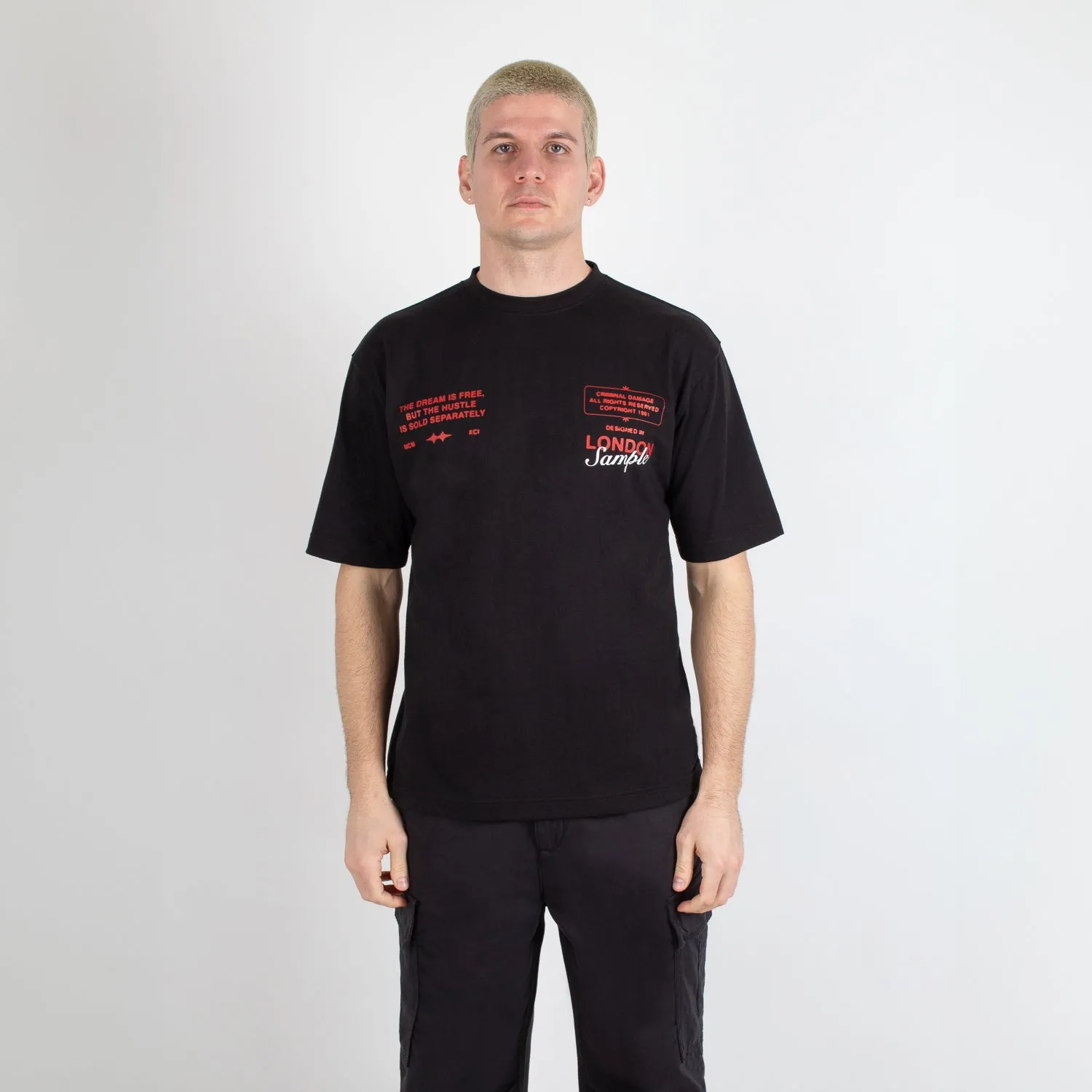 SAMPLE SALE T-SHIRT sold by Criminal Damage product image thumbnail 3