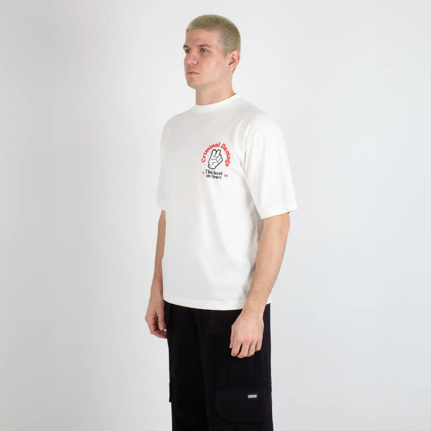 HOT DOG GRAPHIC T-SHIRT sold by Criminal Damage