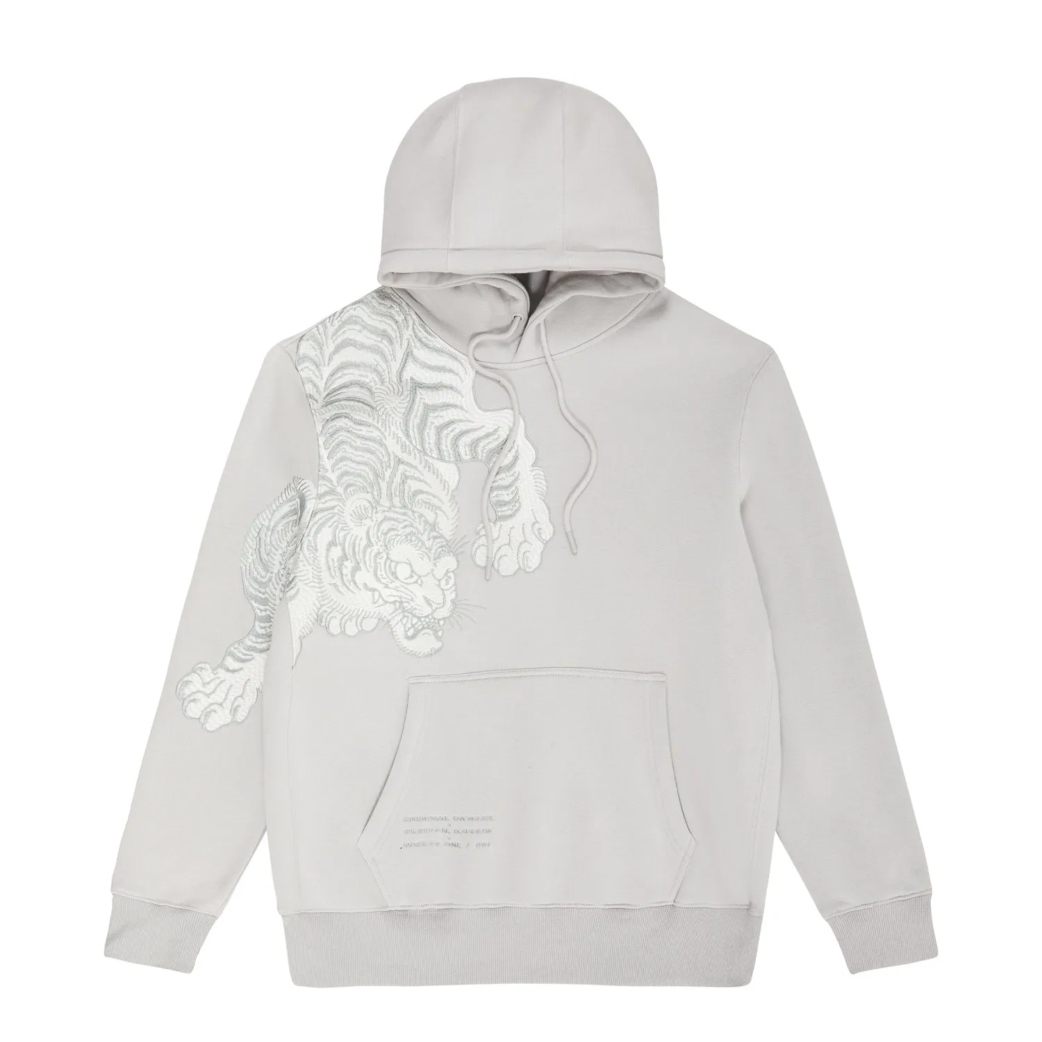 TONAL TIGER HOODIE sold by Criminal Damage