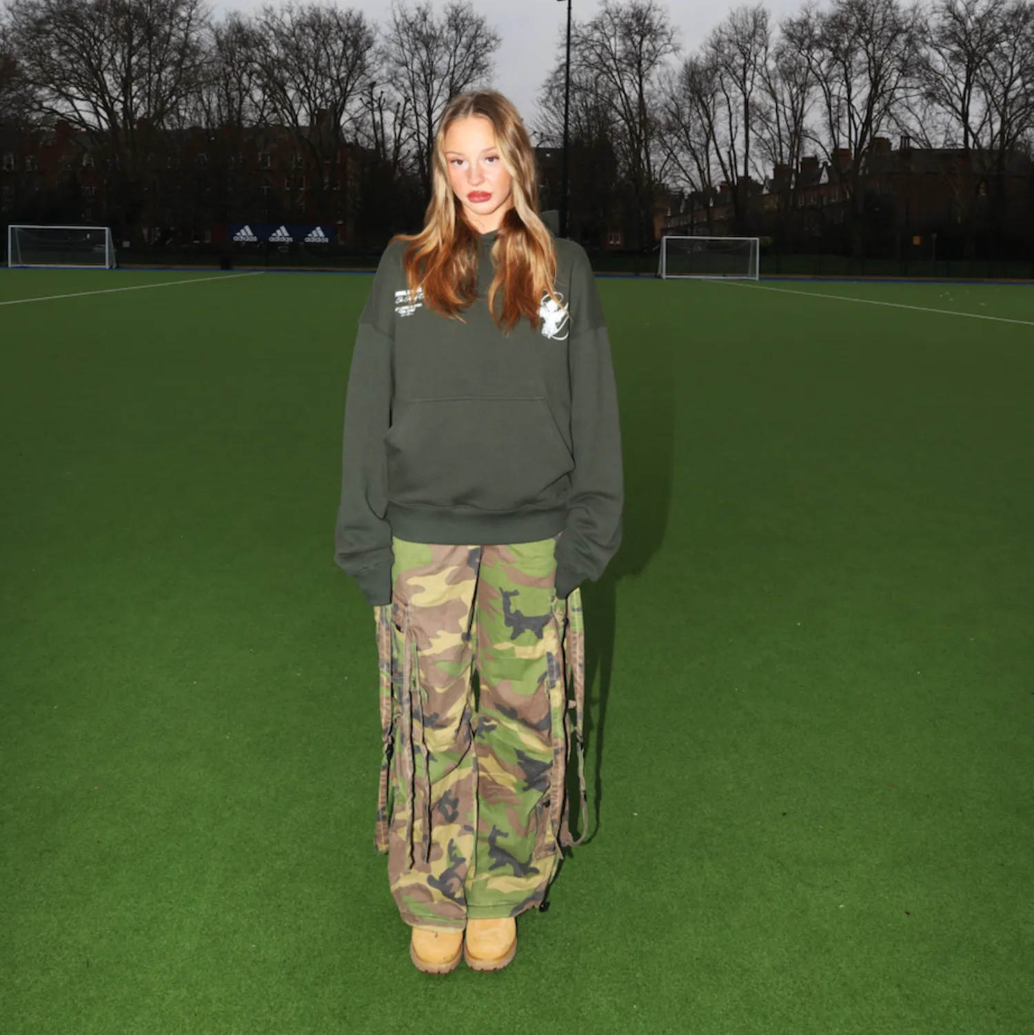 WOMENS CAMO CARNABY TROUSERS sold by Criminal Damage product image thumbnail 3