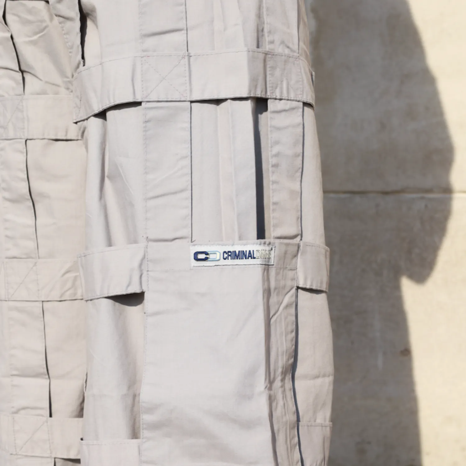 MENS GREY LATTICE TROUSERS sold by Criminal Damage product image thumbnail 4