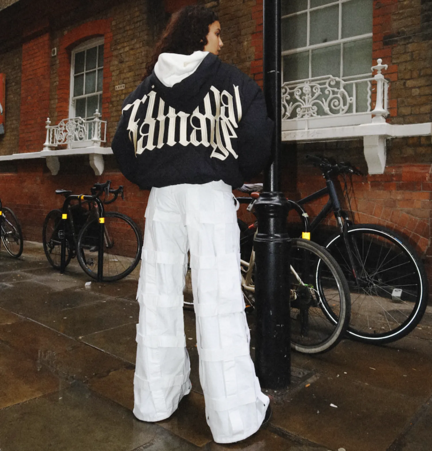 WOMENS WHITE LATTICE TROUSERS sold by Criminal Damage product image thumbnail 3