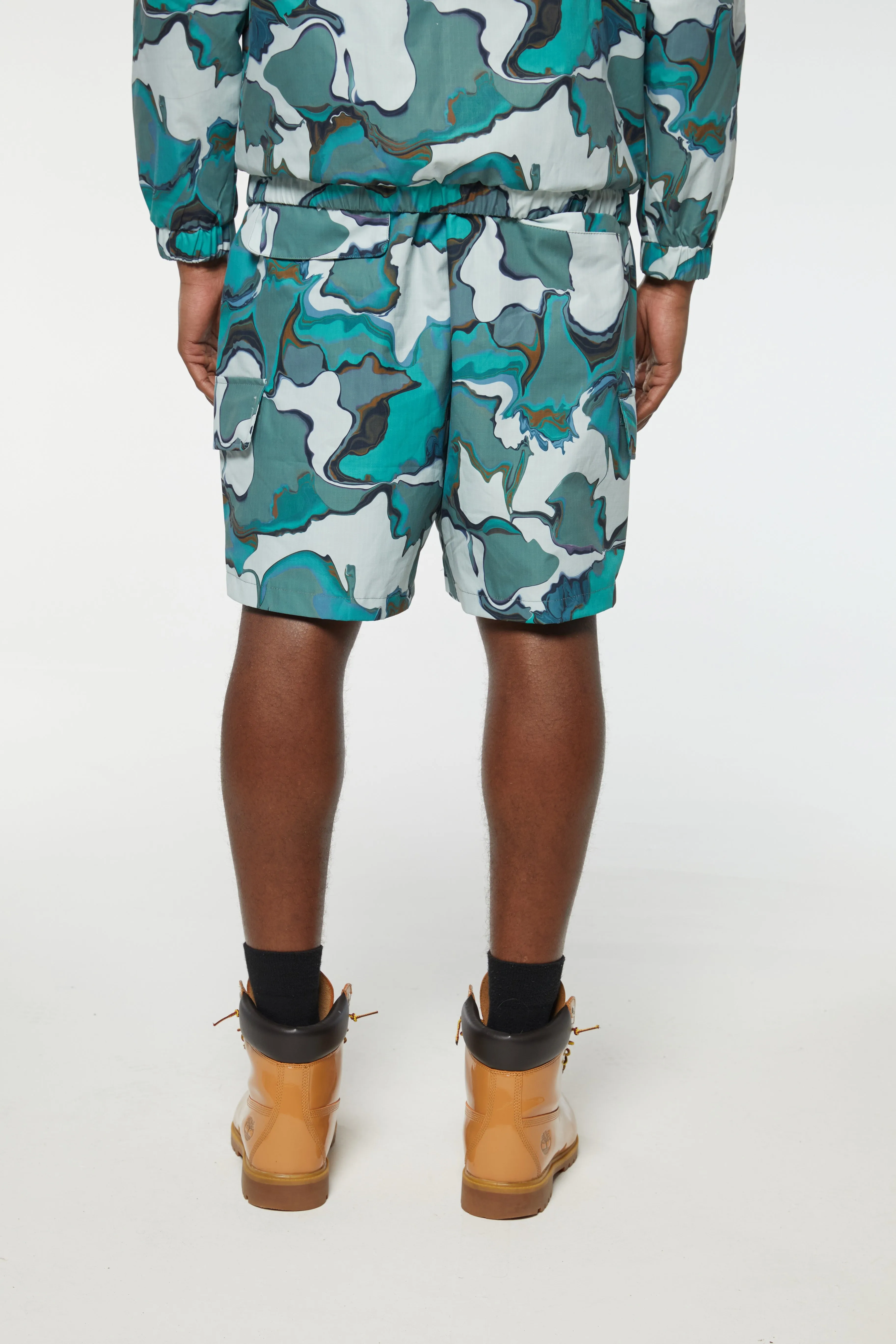 MARBLE PRINT SHORTS sold by Criminal Damage product image thumbnail 5