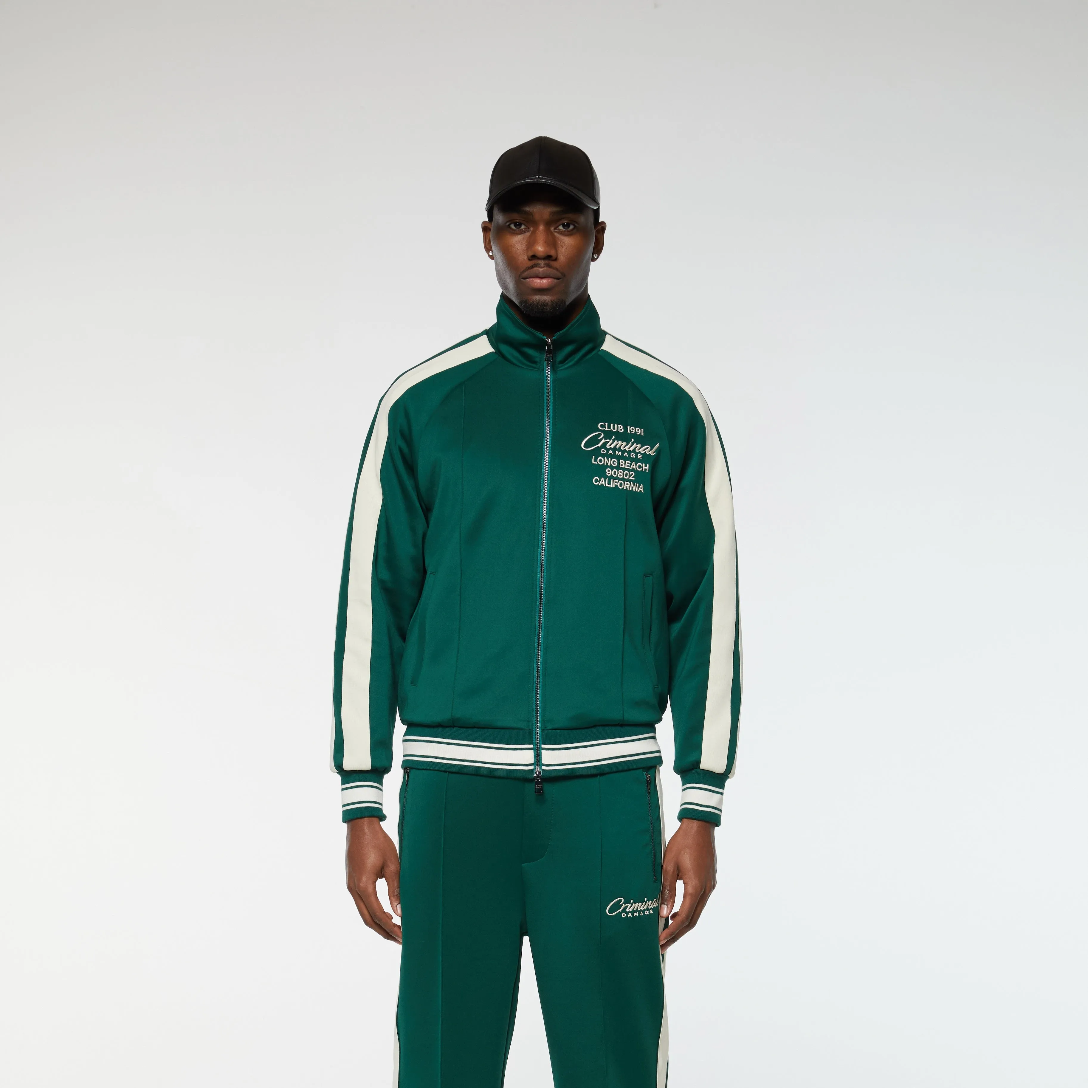 PIN TUCK TRACK JOGGERS sold by Criminal Damage product image thumbnail 3