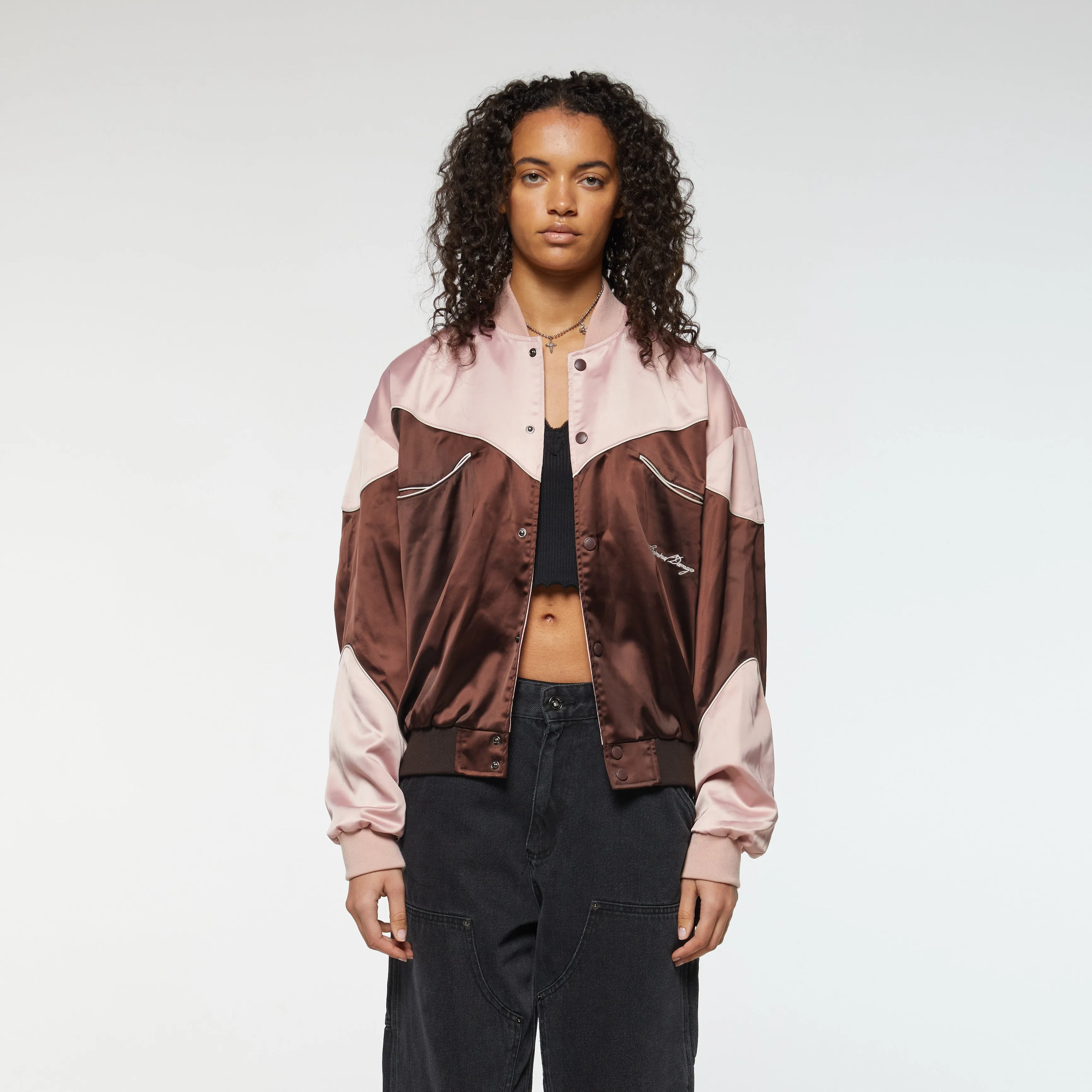 WOMEN WESTERN BOMBER JACKET sold by Criminal Damage product image thumbnail 2