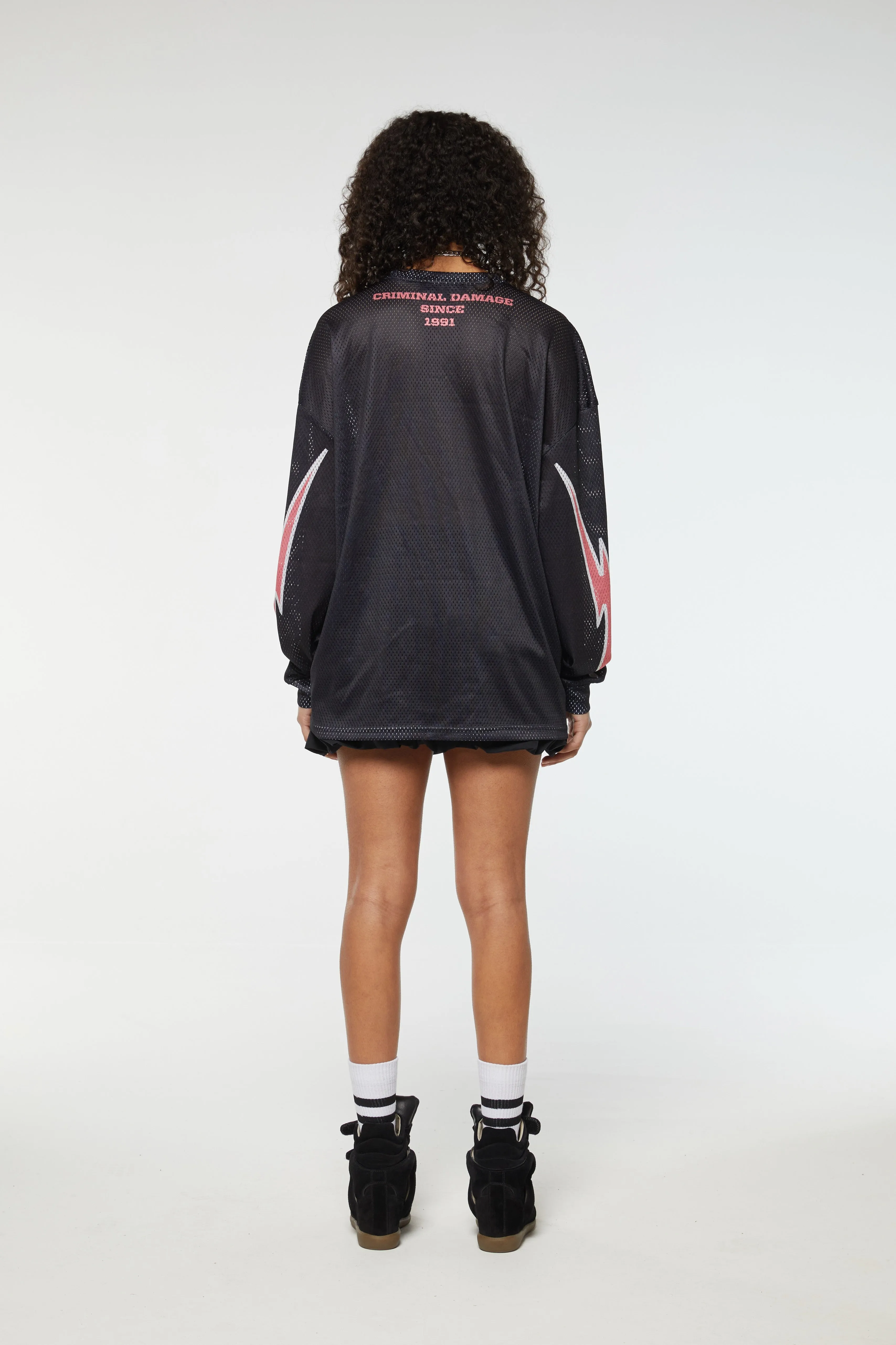 WOMENS 91 MESH TOP sold by Criminal Damage product image thumbnail 4