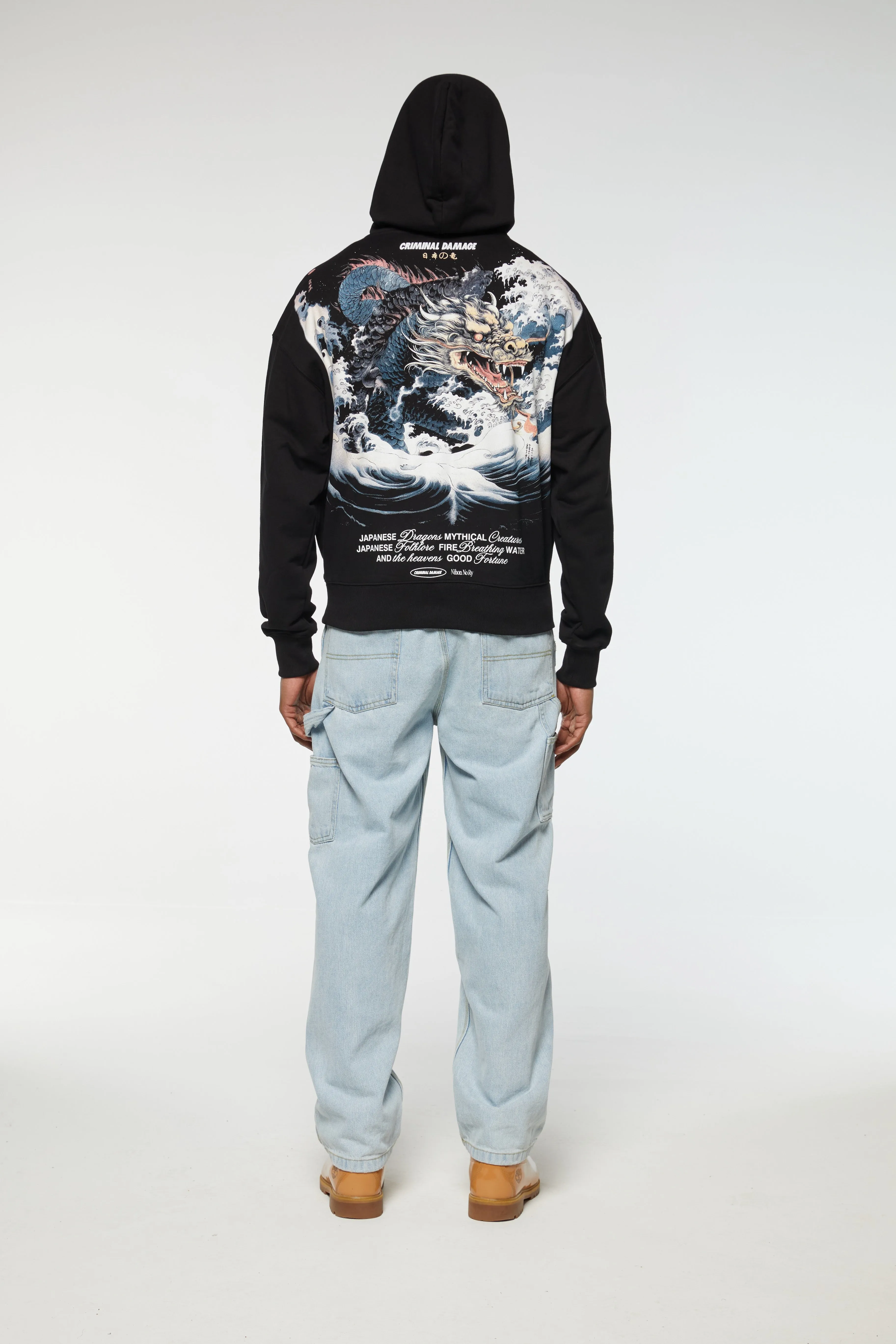 MYTHOLOGY HOODIE sold by Criminal Damage product image thumbnail 3