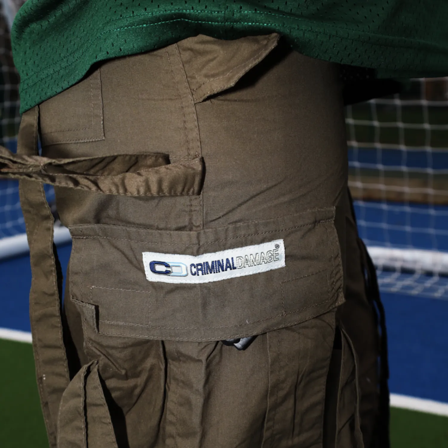 WOMENS KHAKI CARNABY TROUSERS sold by Criminal Damage product image thumbnail 5