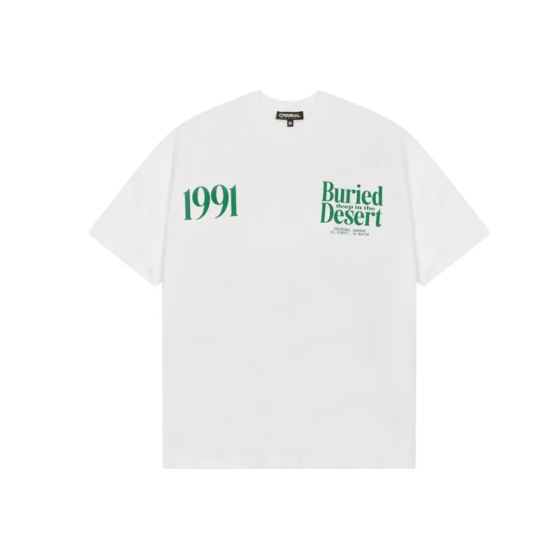 BURIED DEEP T-SHIRT sold by Criminal Damage