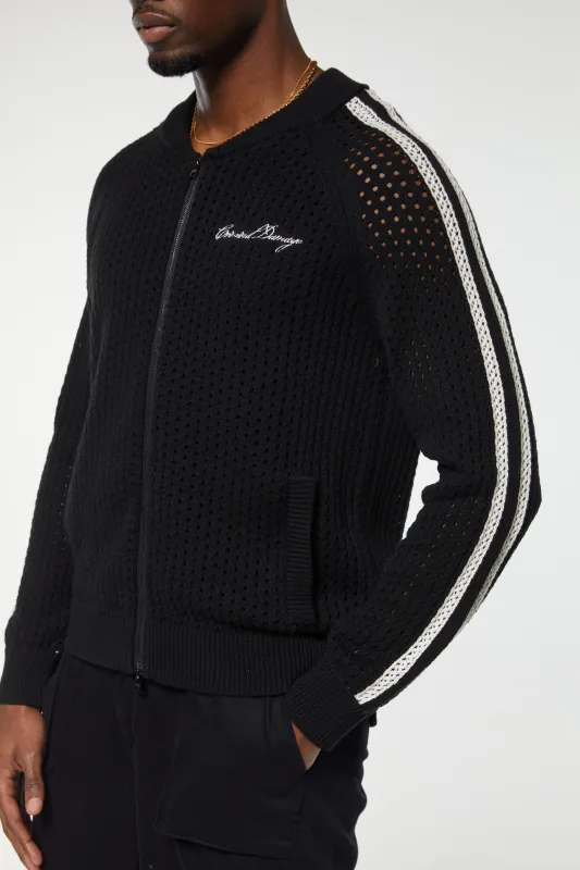 MESH TRACK TOP sold by Criminal Damage