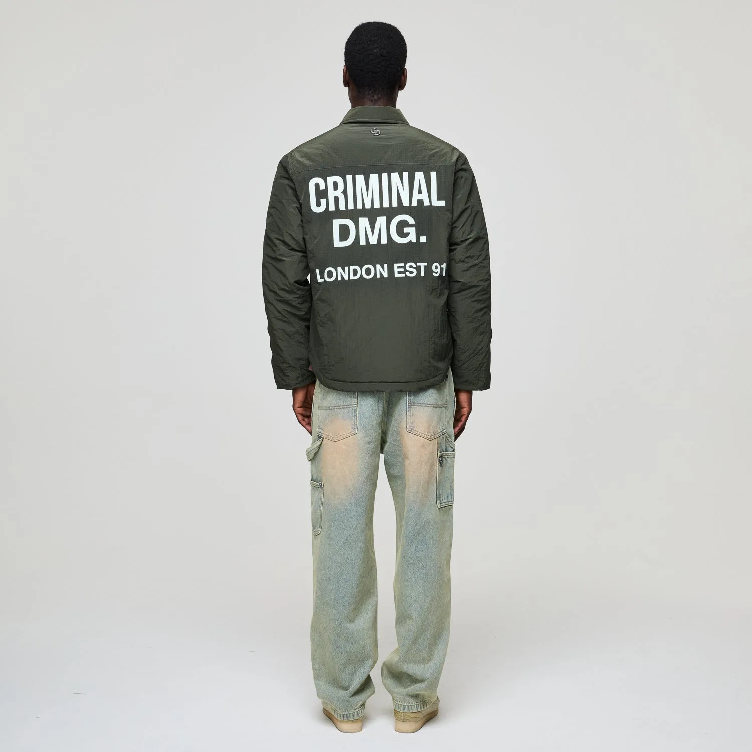 PADDED NYLON SHIRT sold by Criminal Damage product image thumbnail 5