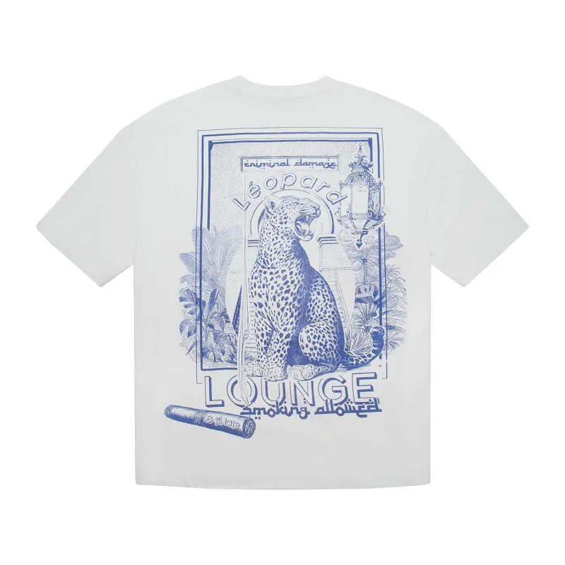 LEOPARD LOUNGE T-SHIRT sold by Criminal Damage