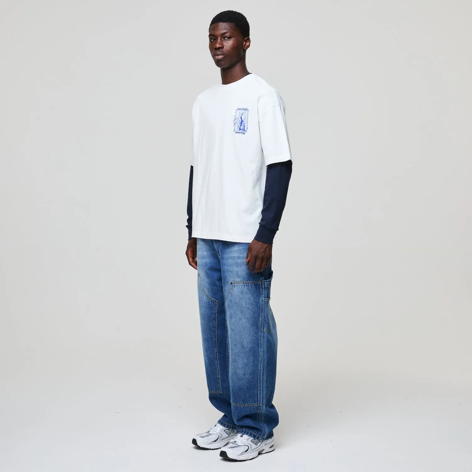 LEOPARD LOUNGE T-SHIRT sold by Criminal Damage product image thumbnail 3