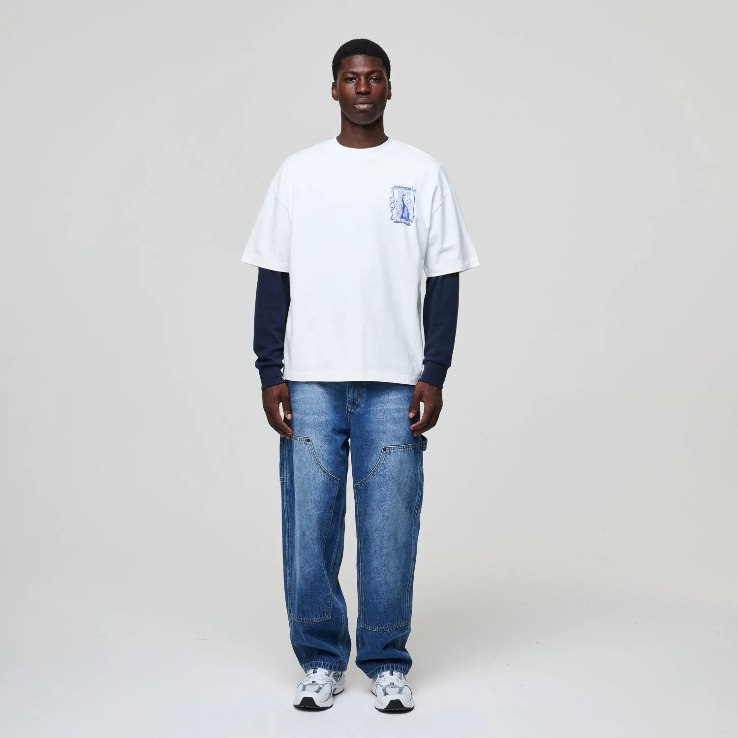 LEOPARD LOUNGE T-SHIRT sold by Criminal Damage product image thumbnail 2