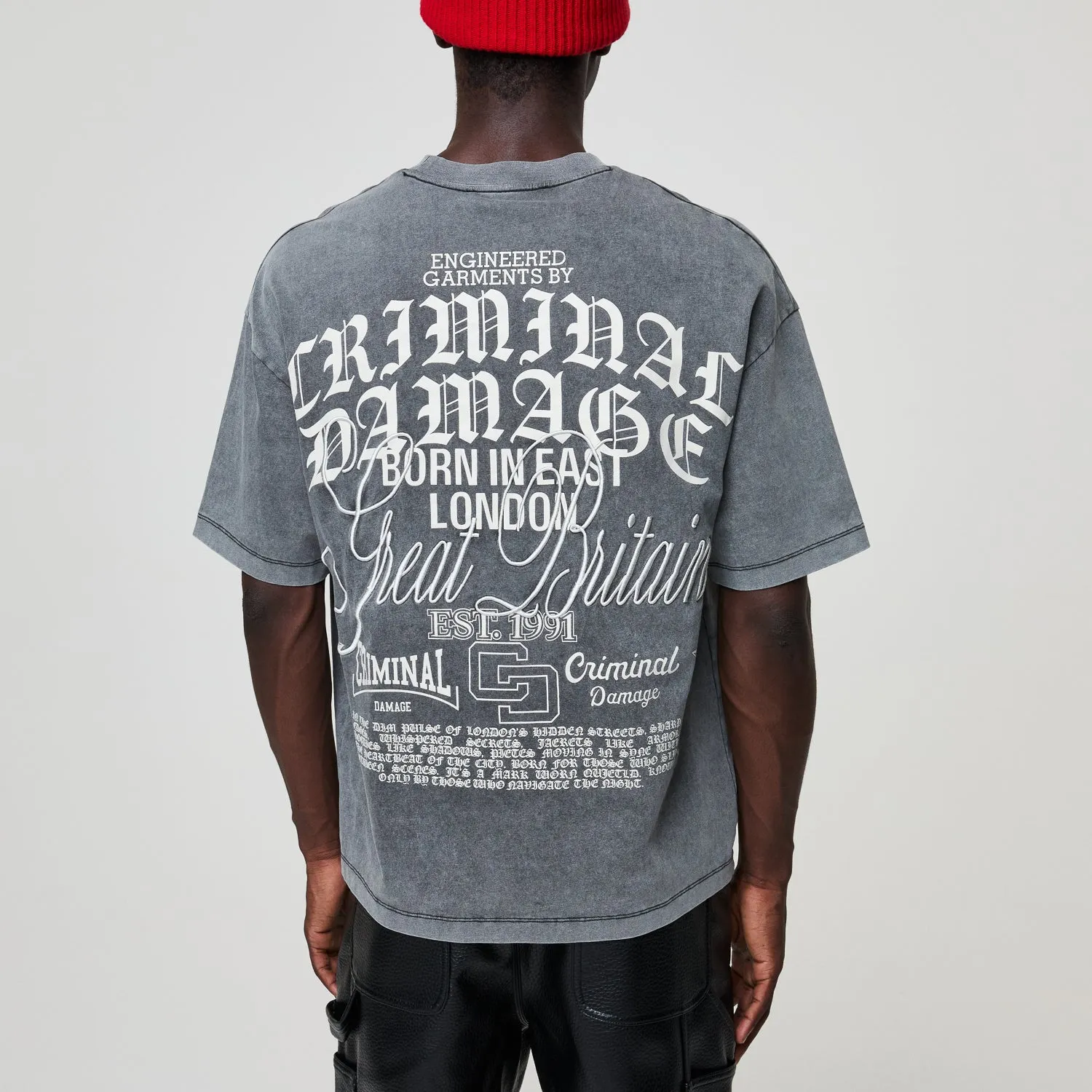 LOGO MANIA T-SHIRT sold by Criminal Damage product image thumbnail 5