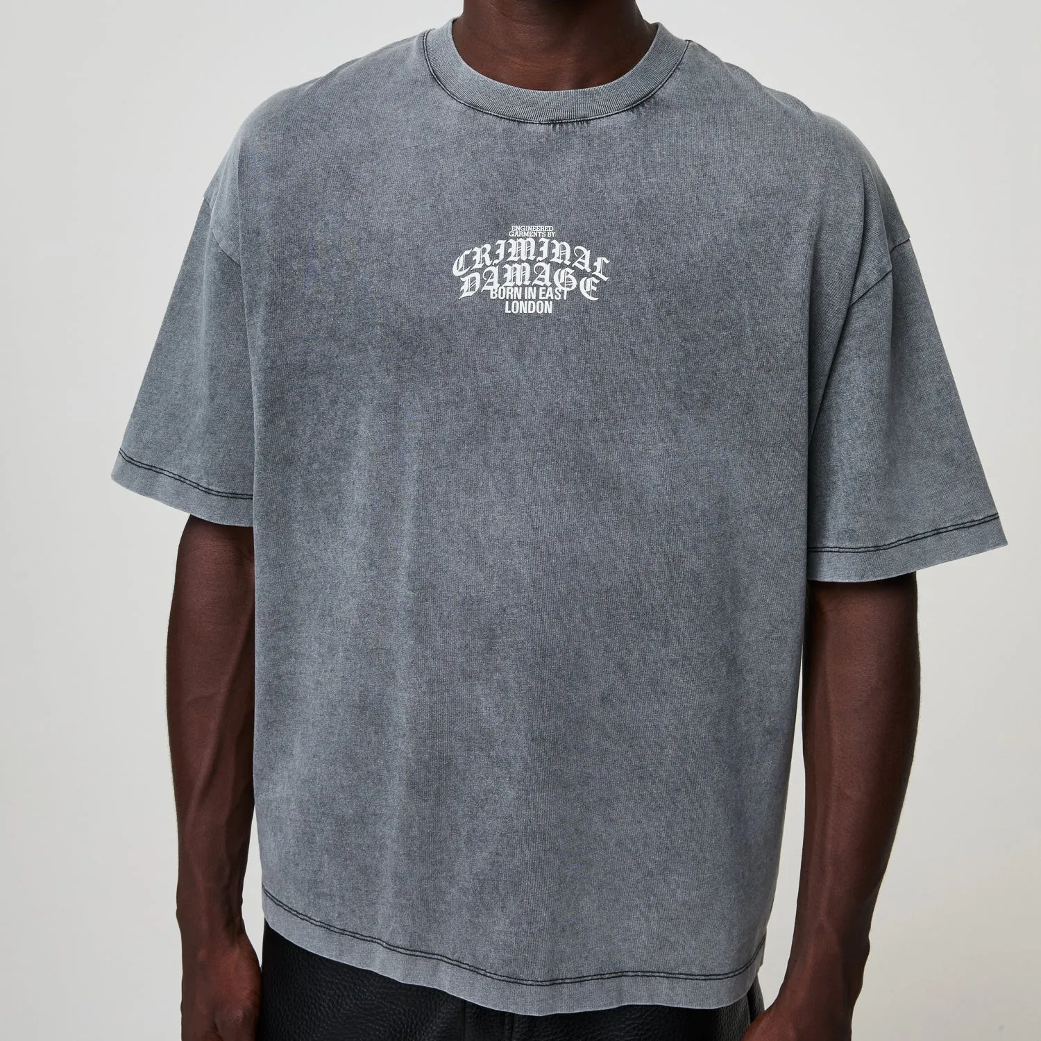 LOGO MANIA T-SHIRT sold by Criminal Damage product image thumbnail 4