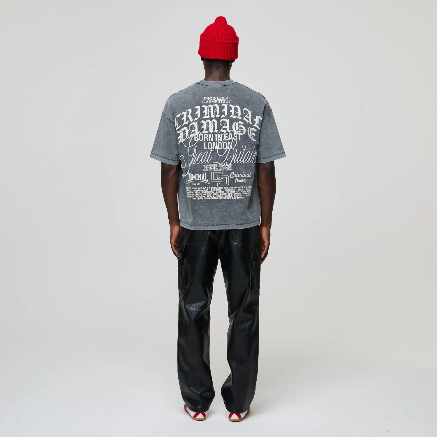 LOGO MANIA T-SHIRT sold by Criminal Damage product image thumbnail 3