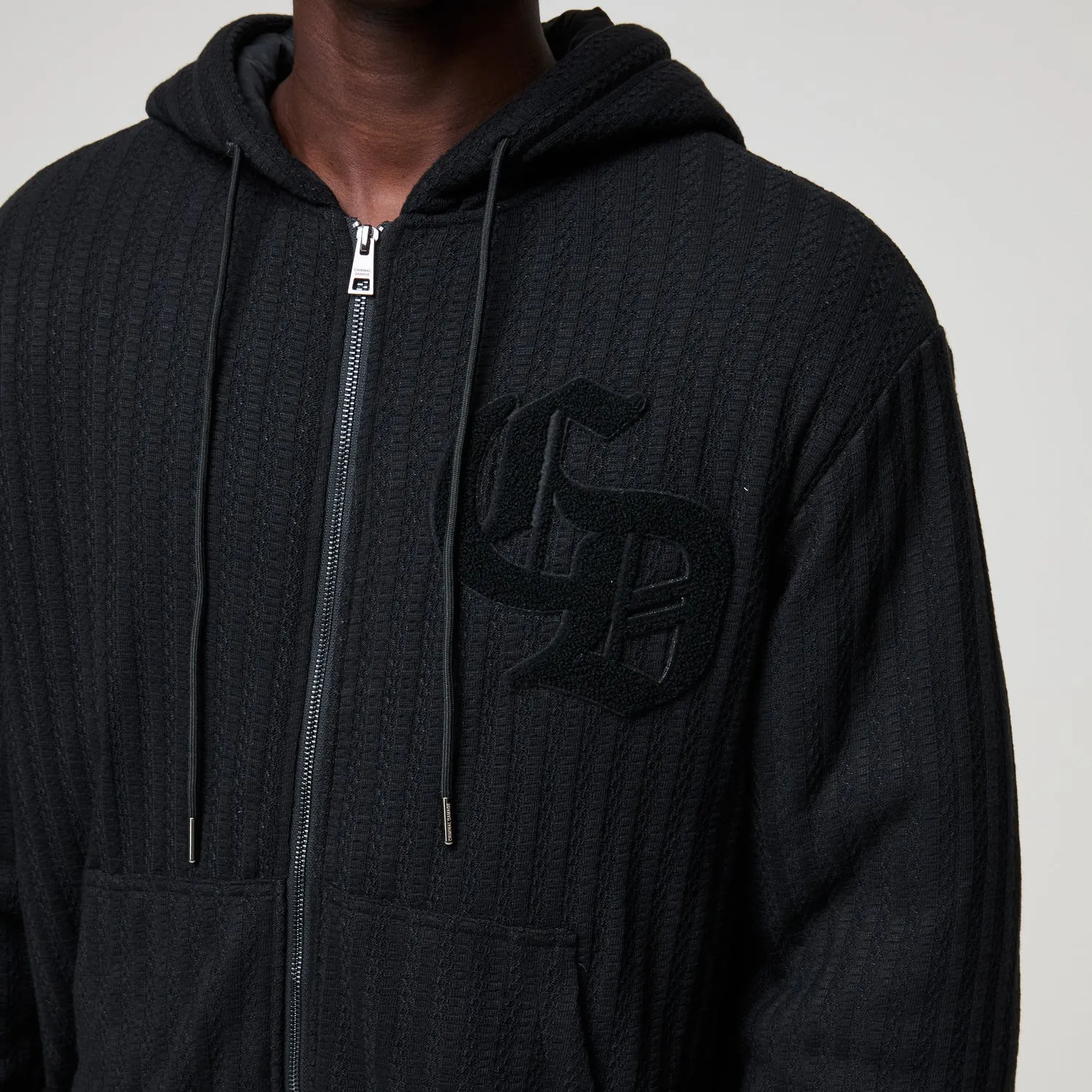 STANFORD KNITTED HOODIE sold by Criminal Damage product image thumbnail 5