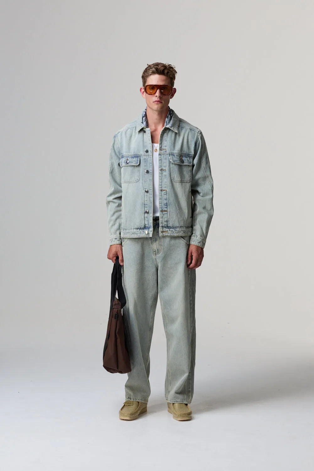 WAVY DENIM JACKET sold by Criminal Damage product image thumbnail 2