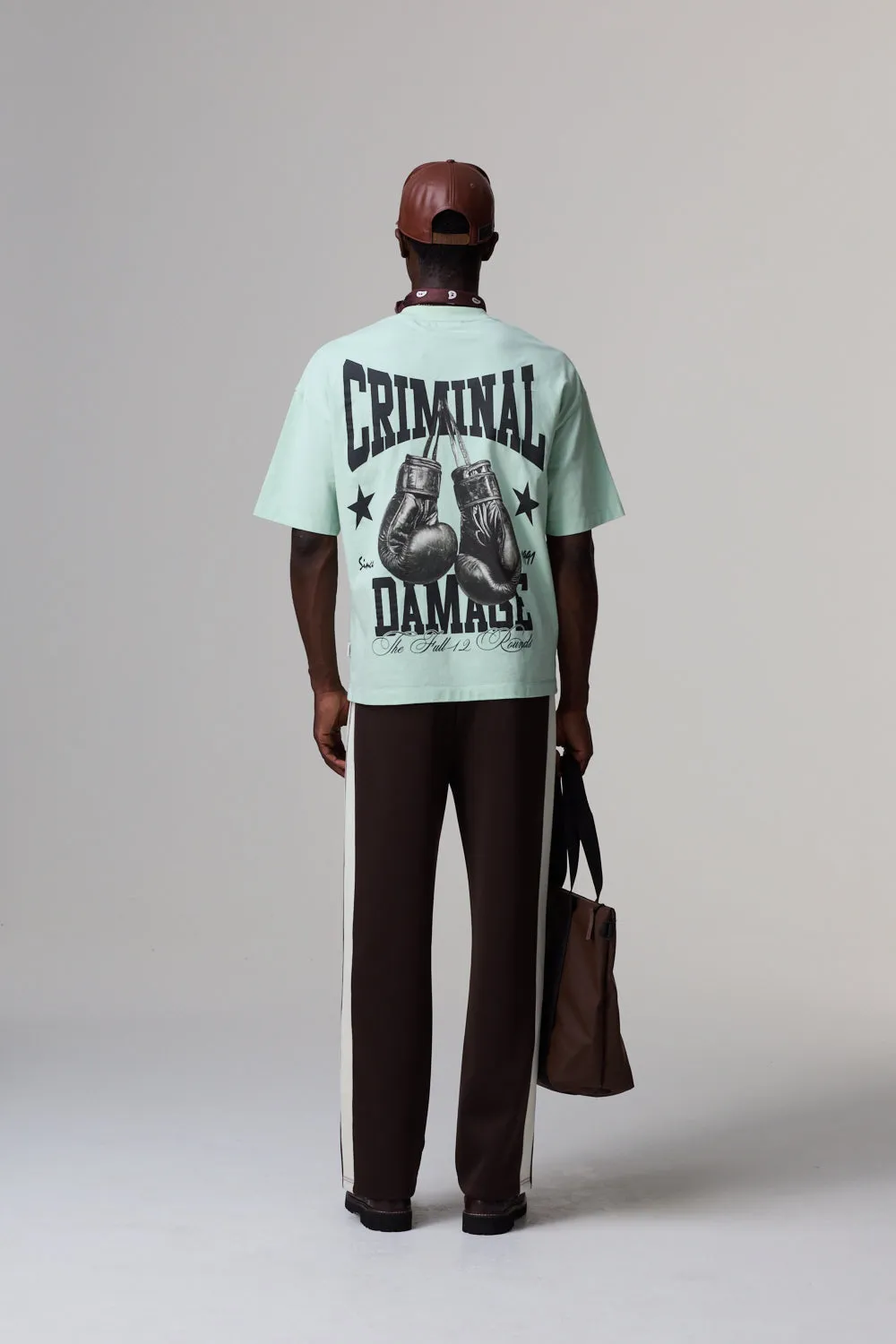 BOXING GYM T-SHIRT sold by Criminal Damage product image thumbnail 5