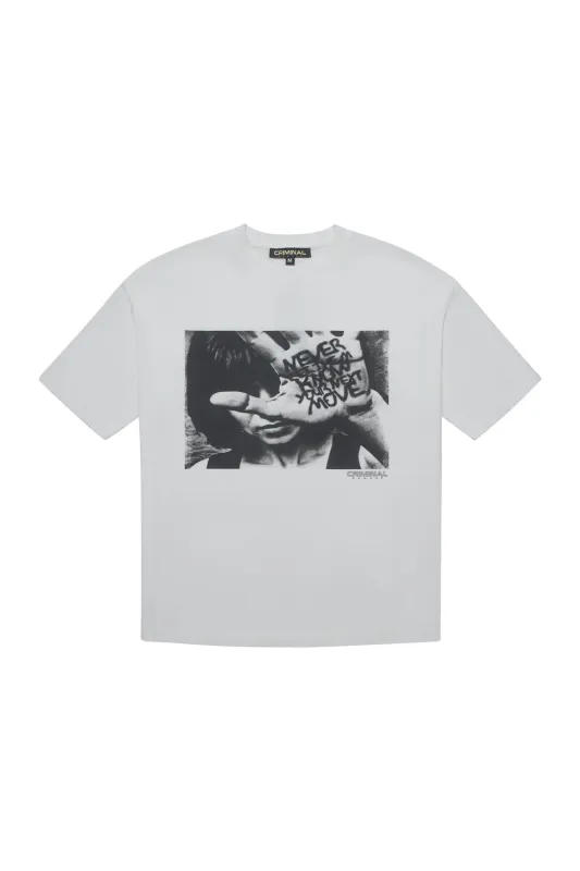 COVER UP T-SHIRT made by Criminal Damage