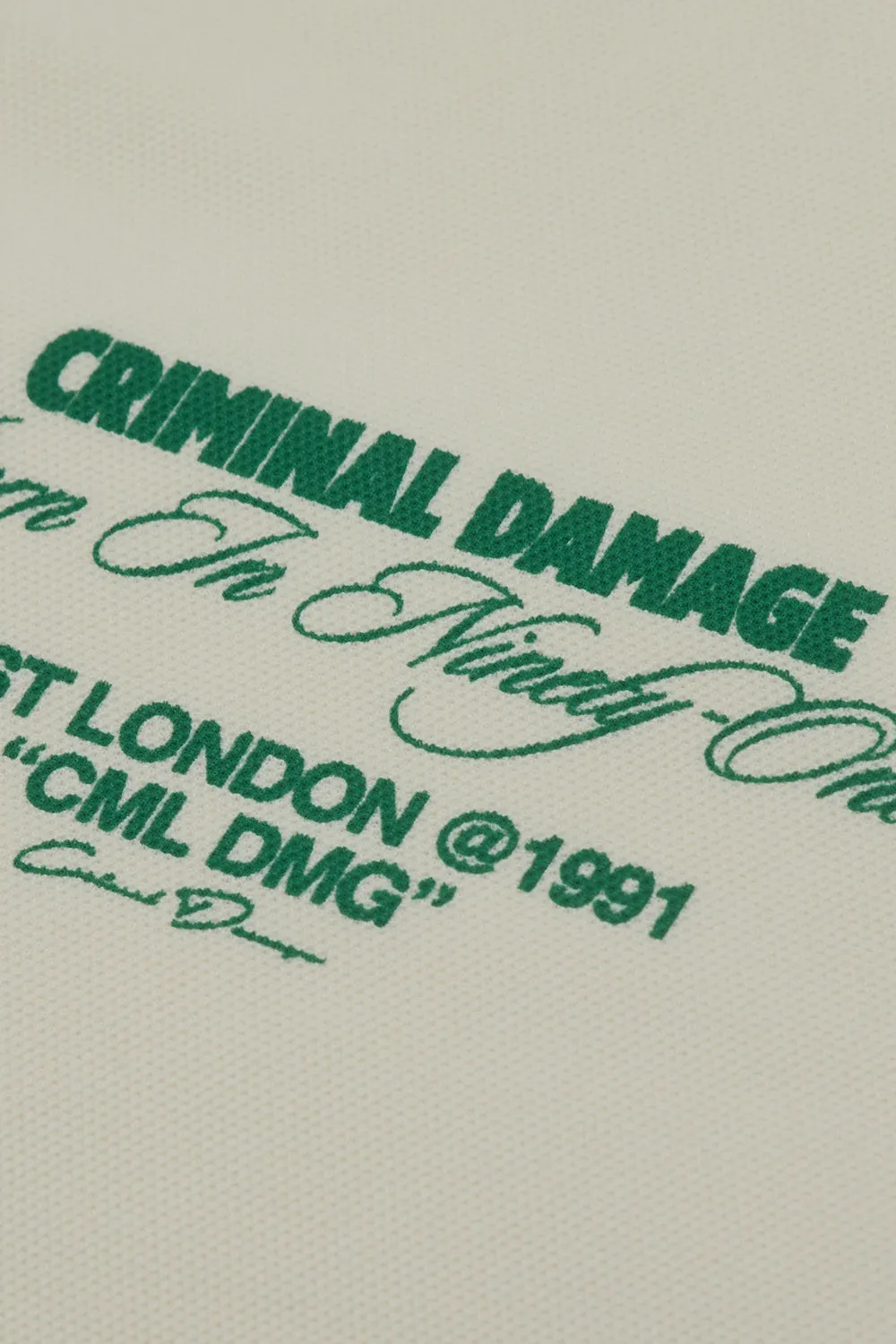 VARSITY ICON T-SHIRT sold by Criminal Damage product image thumbnail 5