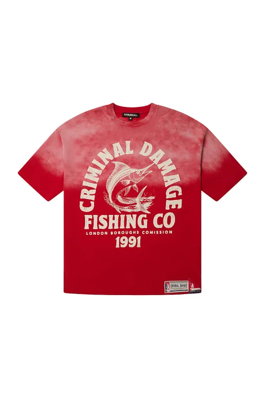 FISHING COMPANY T-SHIRT made by Criminal Damage