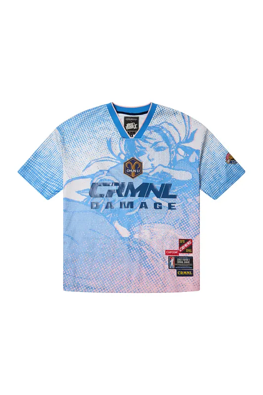CHUN LI SPORTS JERSEY made by Criminal Damage