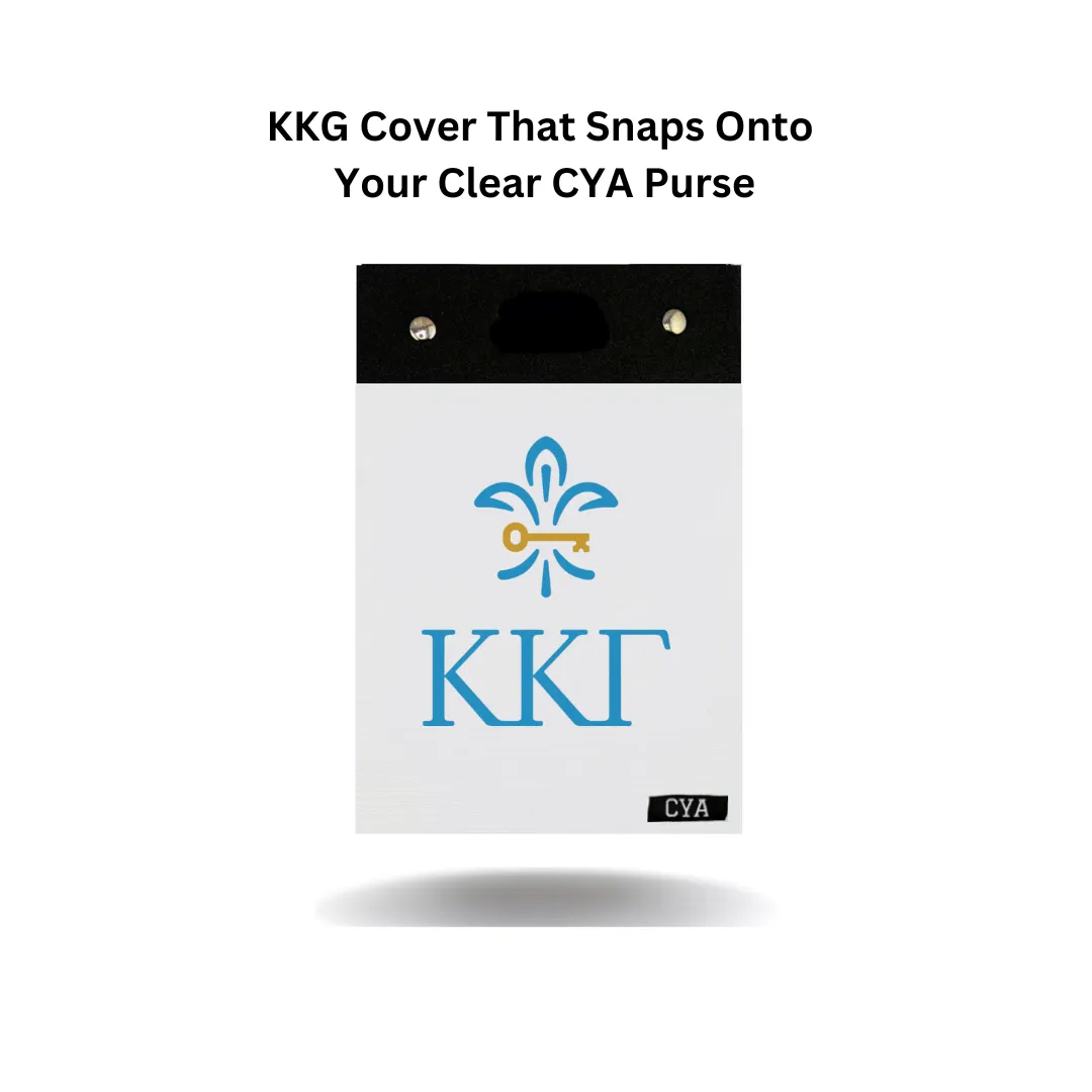 Kappa Kappa Gamma in Color - Tall Purse & Cover sold by CYA - Cover Your Assets product image thumbnail 4