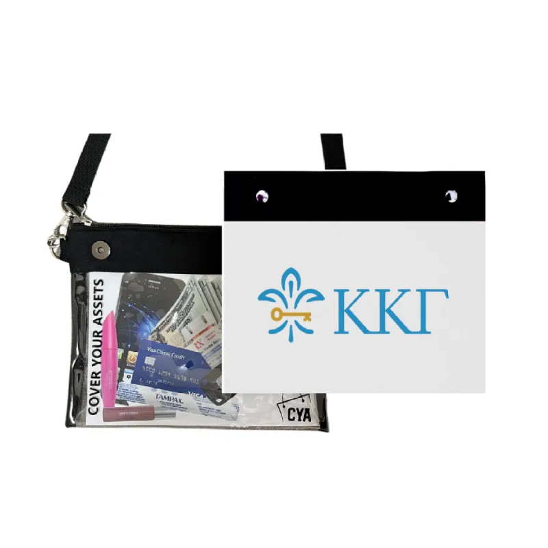 Kappa Kappa Gamma in Color - Purse & Cover sold by CYA - Cover Your Assets