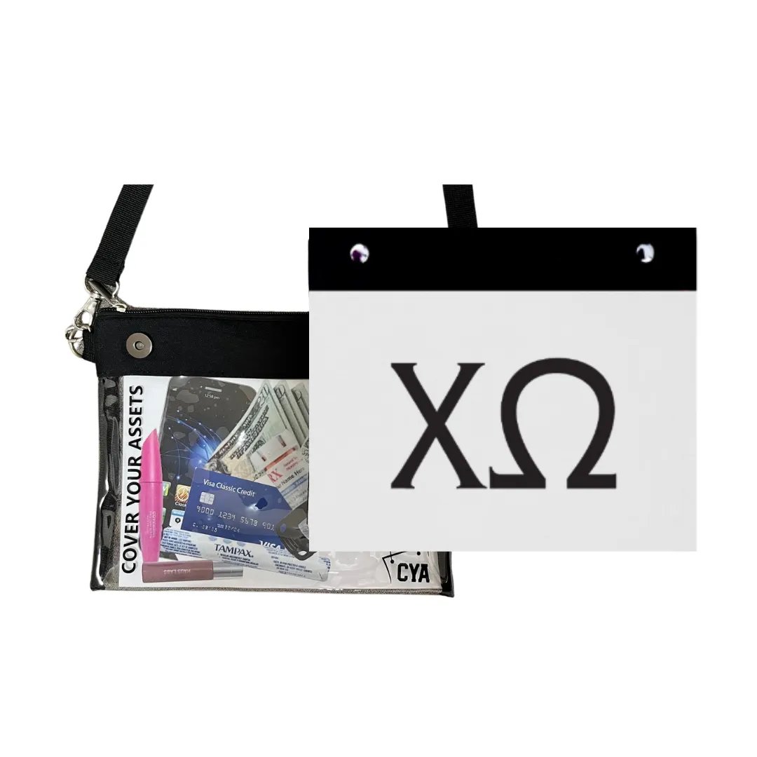Chi Omega - Purse & Cover sold by CYA - Cover Your Assets product image thumbnail 2