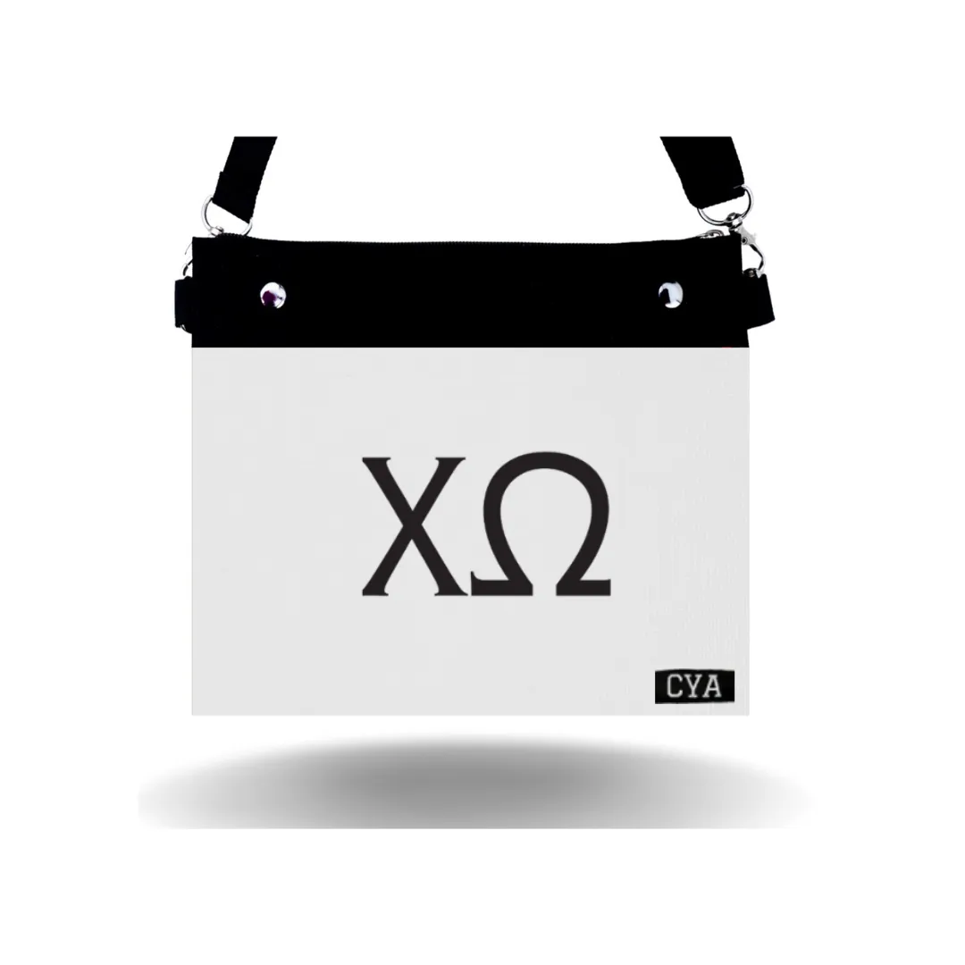 Chi Omega - Purse & Cover sold by CYA - Cover Your Assets