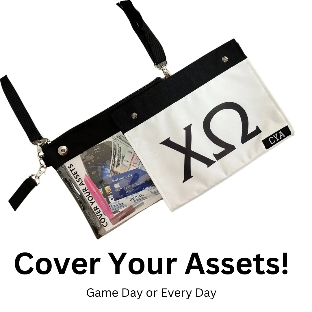 Chi Omega - Purse & Cover sold by CYA - Cover Your Assets product image thumbnail 4