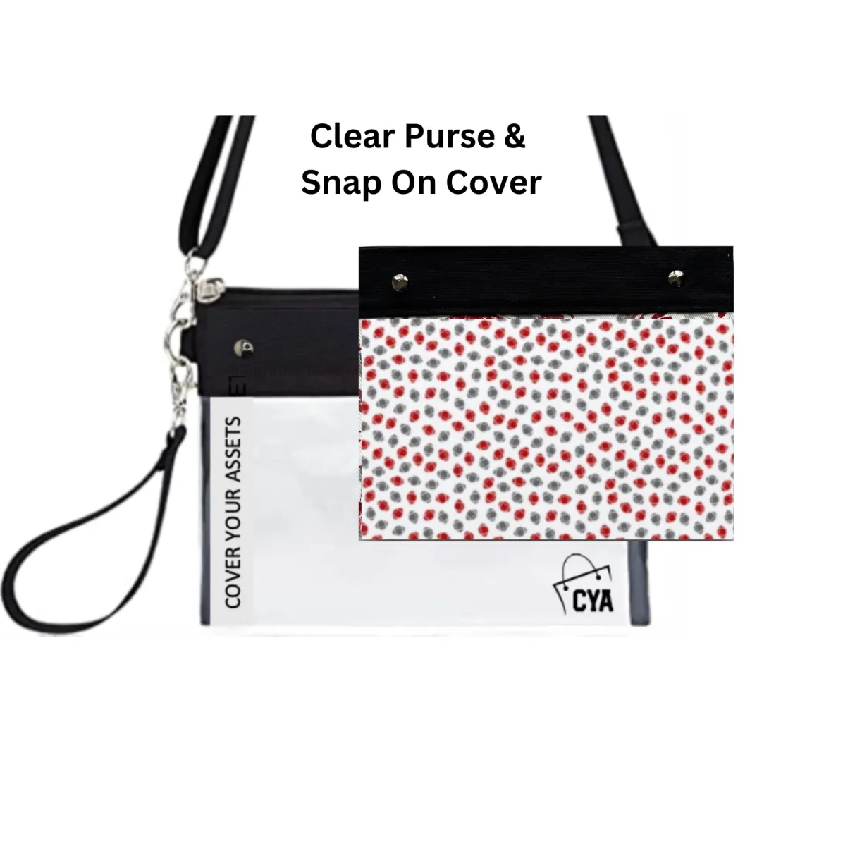 OH Small Ftballs- Wide - Purse & Cover sold by CYA - Cover Your Assets