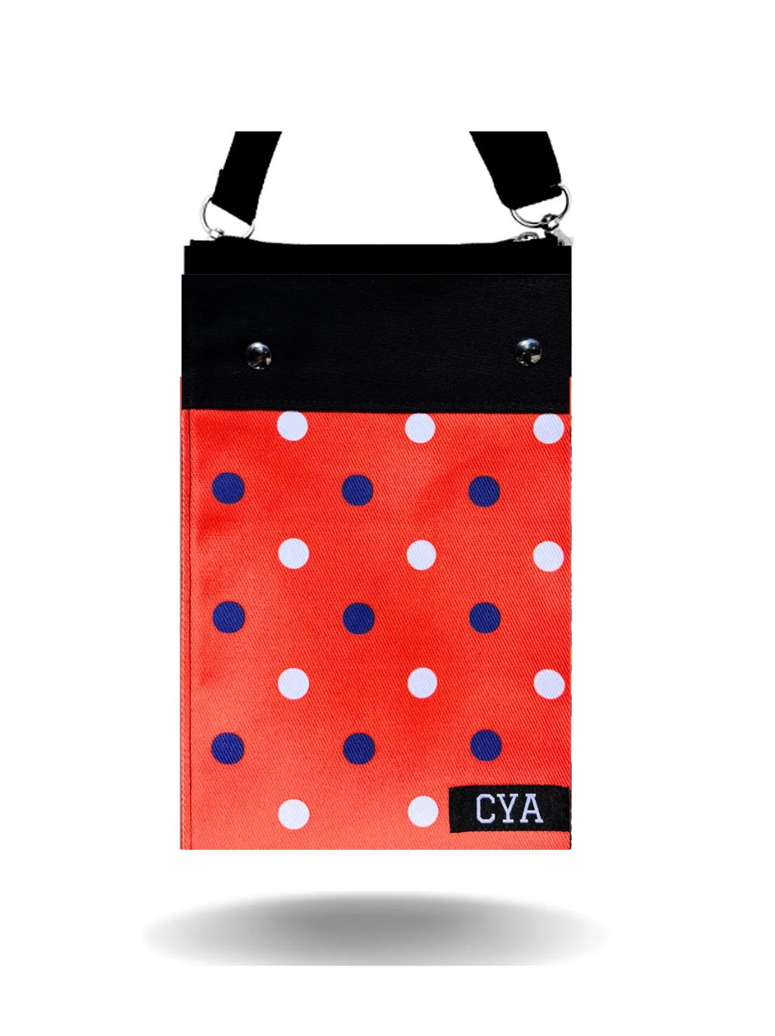 Orange & Purple Dots - Tall - Purse & Cover sold by CYA - Cover Your Assets product image thumbnail 2