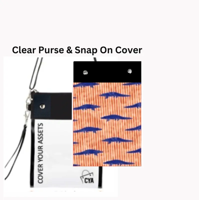 Gators on the Prowl - Tall - Purse & Cover sold by CYA - Cover Your Assets