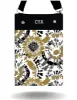 Black & Gold Tie Dye - Tall Purse & Cover sold by CYA - Cover Your Assets