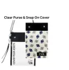Blue & Gray Ftballs - Tall- Purse & Cover sold by CYA - Cover Your Assets