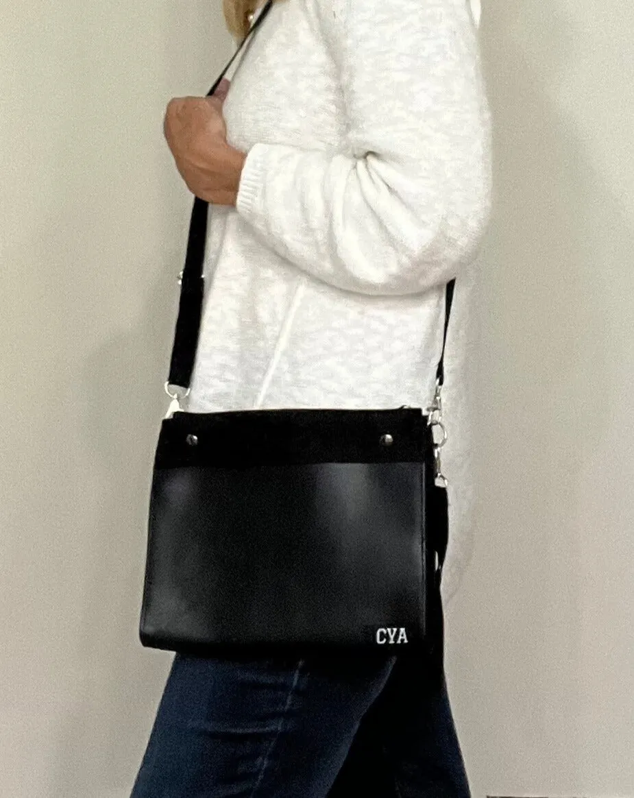 Black Leatherette - Wide - Purse & Cover sold by CYA - Cover Your Assets product image thumbnail 3