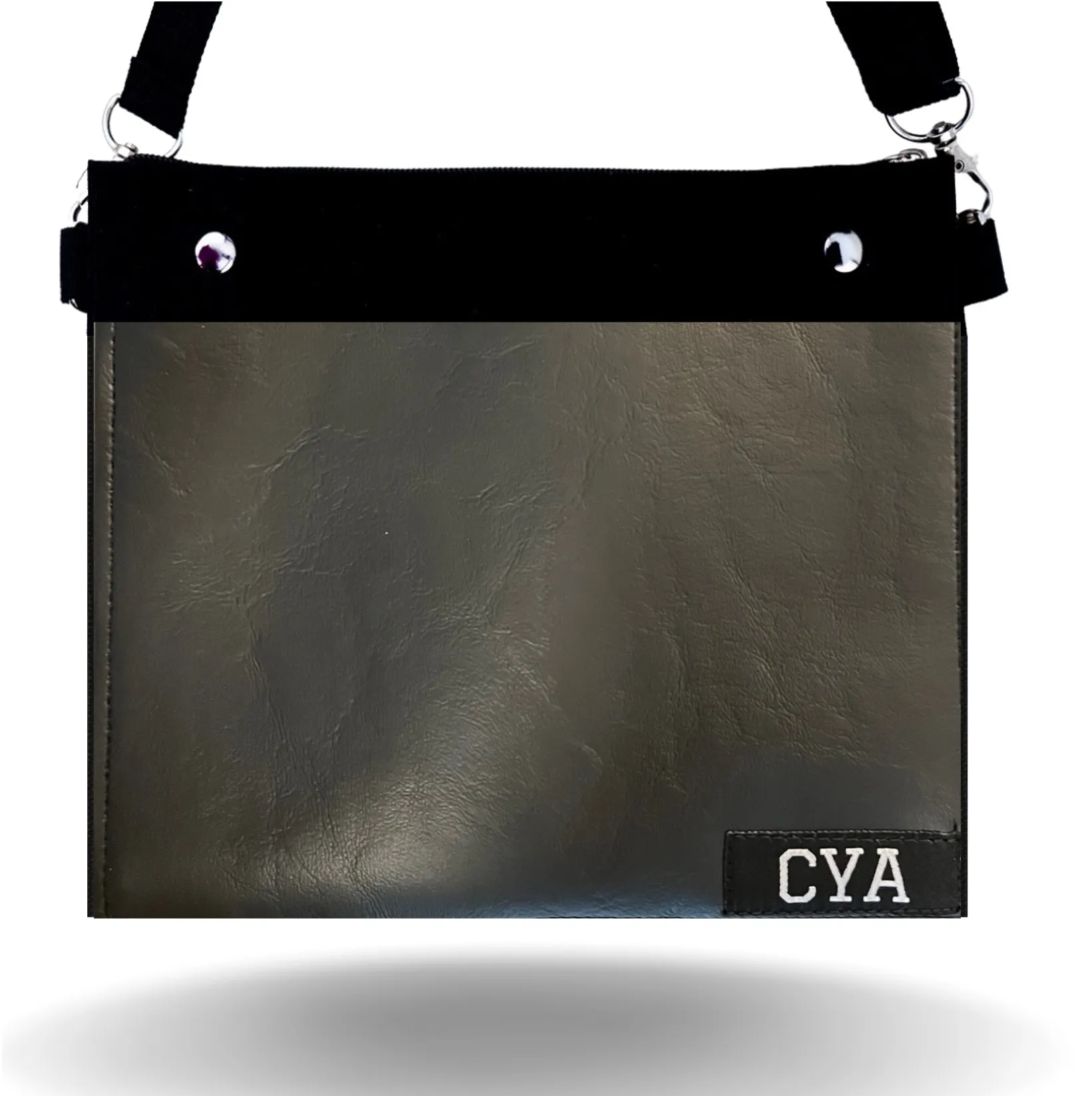 Black Leatherette - Wide - Purse & Cover sold by CYA - Cover Your Assets product image thumbnail 2