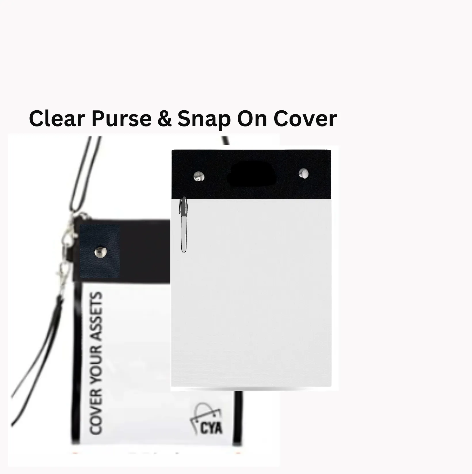The Signature w Sharpie for Autographs - Purse & Cover sold by CYA - Cover Your Assets