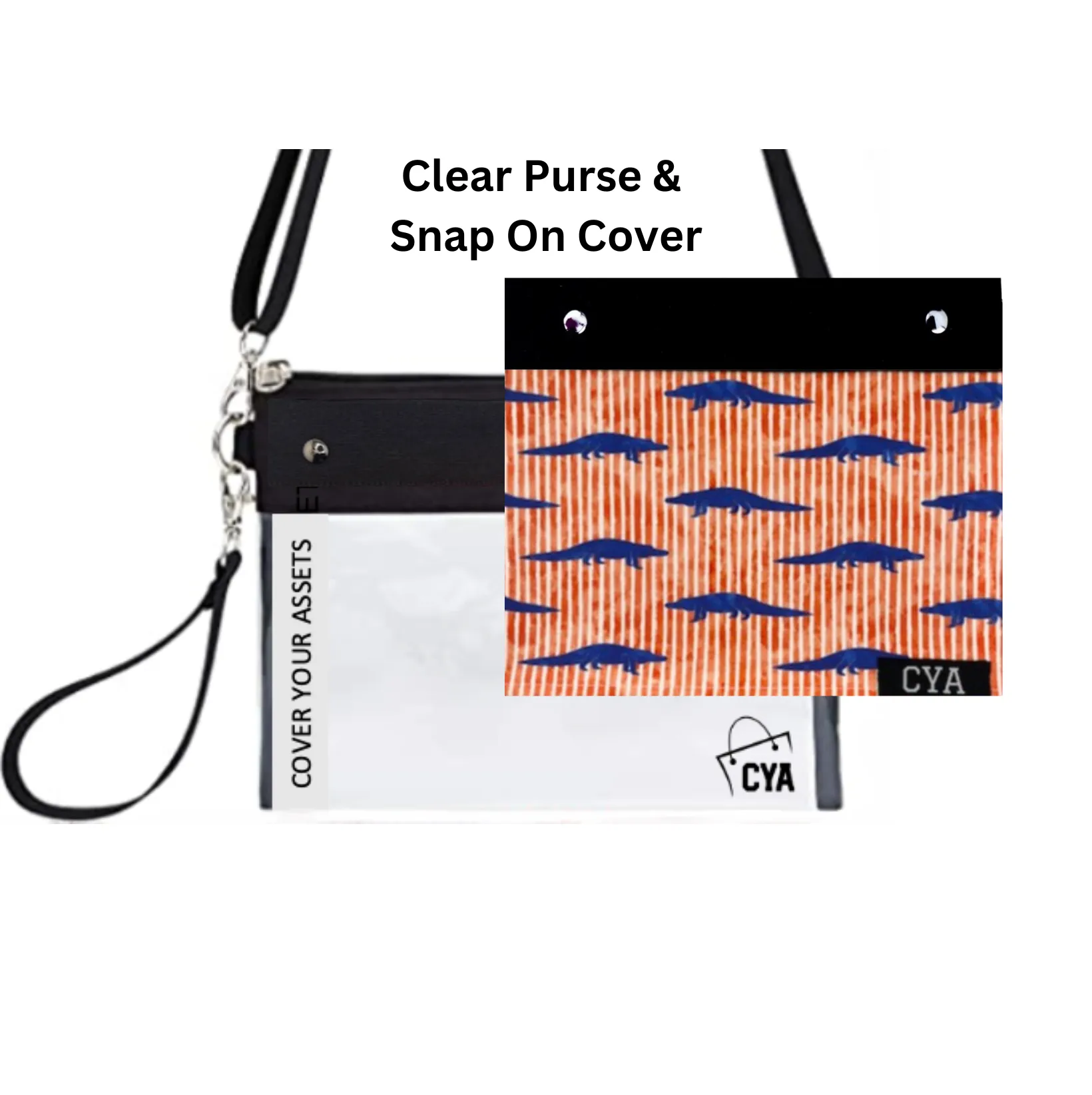 Gators on the Prowl - Wide - Purse & Cover sold by CYA - Cover Your Assets