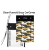 Navy & Gold Camo - Tall - Purse & Cover sold by CYA - Cover Your Assets