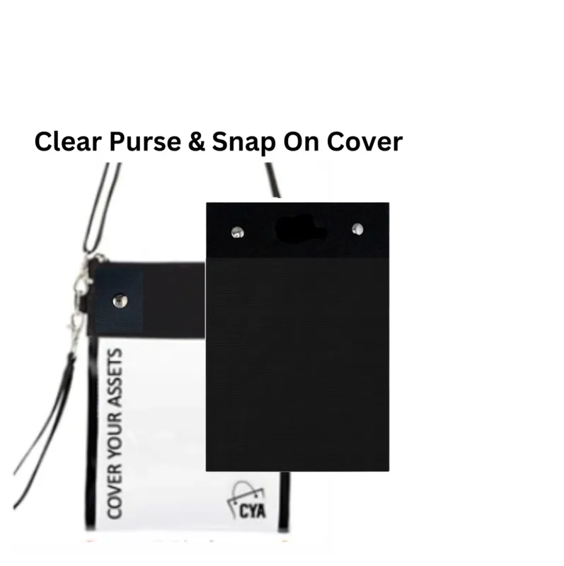 Black -Tall - Purse & Cover sold by CYA - Cover Your Assets