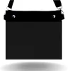 Black - Wide - Purse & Cover sold by CYA - Cover Your Assets