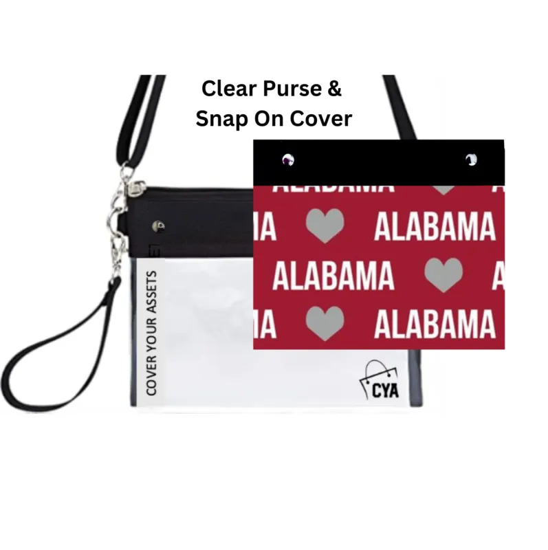Love Alabama - Wide  - Purse & Cover sold by CYA - Cover Your Assets