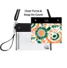 Green & Orange Tie Dye - Wide - Purse & Cover sold by CYA - Cover Your Assets